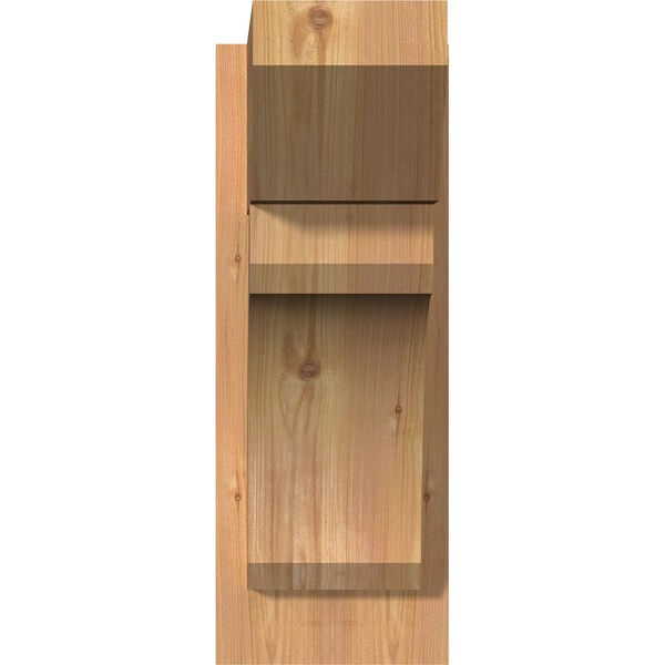 Legacy Slat Smooth Outlooker, Western Red Cedar, 7 1/2W X 16D X 20H